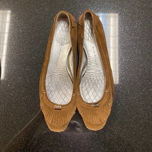 Elie Tahari Suede Driving Shoes Size 7.5